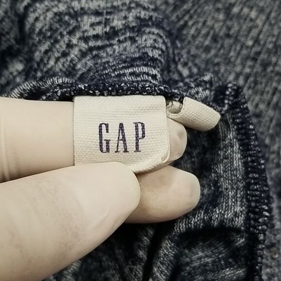 Gap Sweater Women's Size XS Over Sized Turtleneck Long Sleeves Dark Blue Grey - Picture 5 of 5